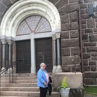 Wanha-Raahe-29-6-2024 Marja-Riitta-tutustuu-kirkkoon